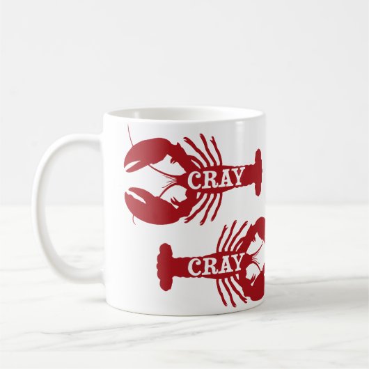 Die Cray Crayfish Crustacean Koffiemok (Links)
