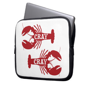 Die Cray Crayfish Crustacean Laptop Sleeve