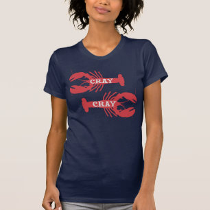 Die Cray Crayfish Crustacean T-shirt