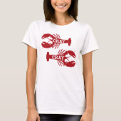 Die Cray Crayfish Crustacean T-shirt (Voorkant)