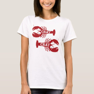 Die Cray Crayfish Crustacean T-shirt