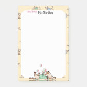 Die Dog Life Funny Boss Post-it® Notes (Voorkant)