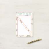 Die Dog Life post hier. Post-it® Notes (Op bureau)