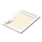 Die Dog life Yellow blob Juggling Dog Name Notitieblok (Linkerzijde)