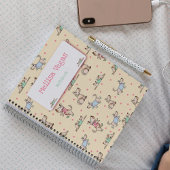 Die Dog Life Yellow Planner met naam