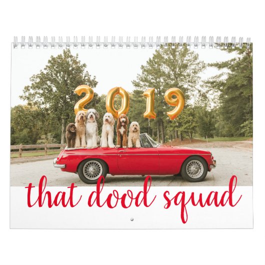 Die Dood Squad Agenda 2019 Kalender (Hoes)