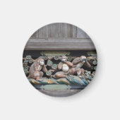 die drei Affen von Nikko - Three wise monkeys Magneet (Voorkant)
