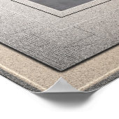 Die drei Grazien van Edouard Bisson Poster (Hoek)