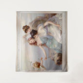 Die drei Grazien van Edouard Bisson Wandkleed (Voorkant)