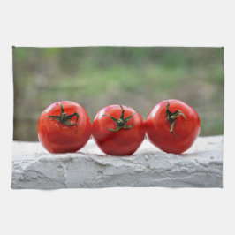 Die drei Tomaten Theedoek