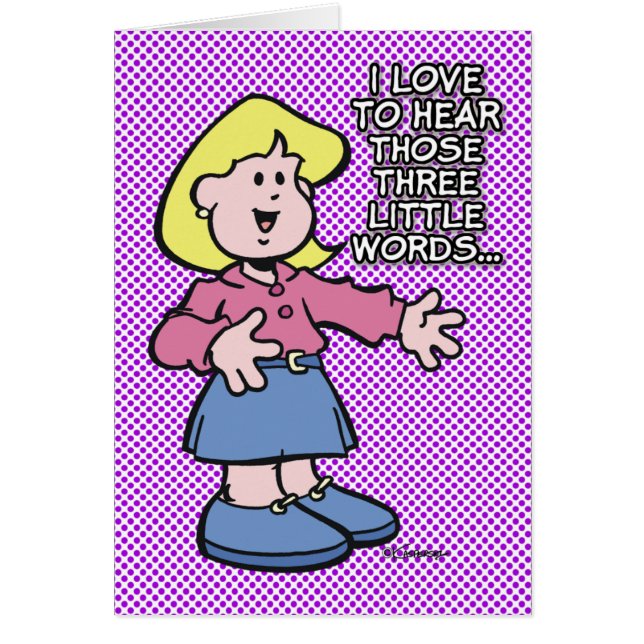 Die drie kleine woorden... (Voorkant)