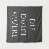 Die dulci fruere wandkleed (Voorkant (horizontaal))