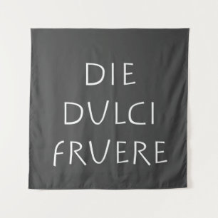 Die dulci fruere wandkleed