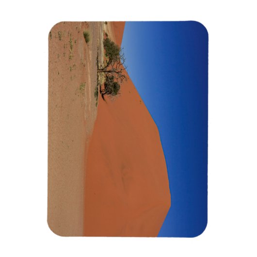 Die Dünen des Sossusvlei in Namibië Magnet Magneet (Verticaal)