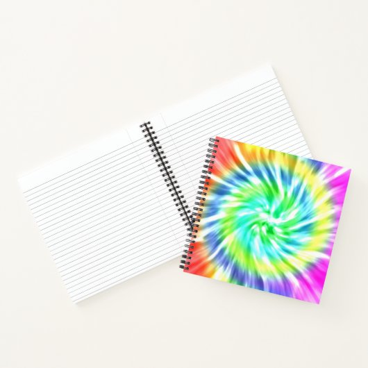 Die Dye Design Spiral-laptop Notitieboek (Binnen)