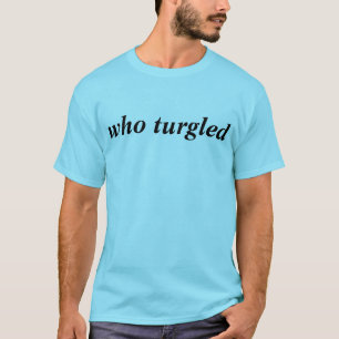 die een tshirt heeft gekropen