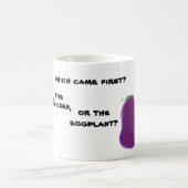 die eerst kwam de kip of de aubergine ? Mok (Center)