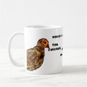 die eerst kwam de kip of de aubergine ? Mok (Links)