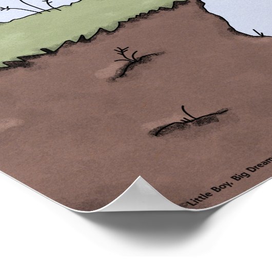 Die eerste stap poster (Hoek)