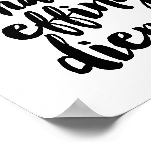 Die Effing Diem | Art Print (Hoek)