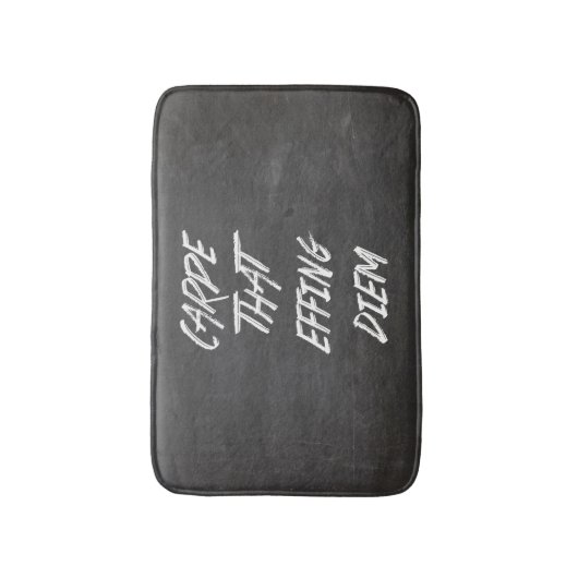 Die Effing Diem Badmat (Voorkant Verticaal)