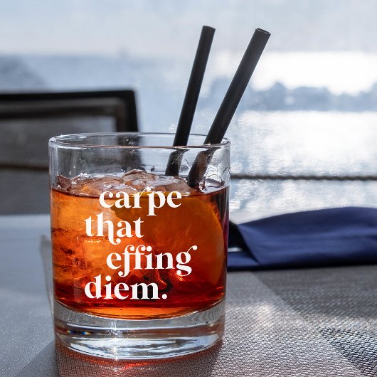 Die Effing Diem Whisky Glas