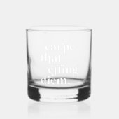 Die Effing Diem Whisky Glas (Voorkant)