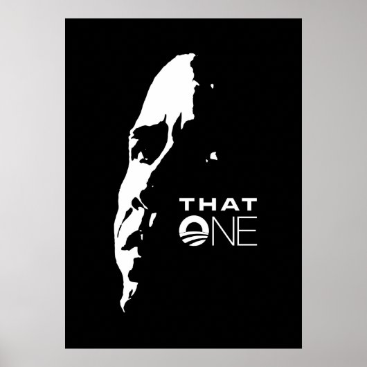 Die ene - Barack Obama POSTER (Voorkant)