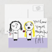 Die ene vriend... briefkaart (Voorkant / Achterkant)