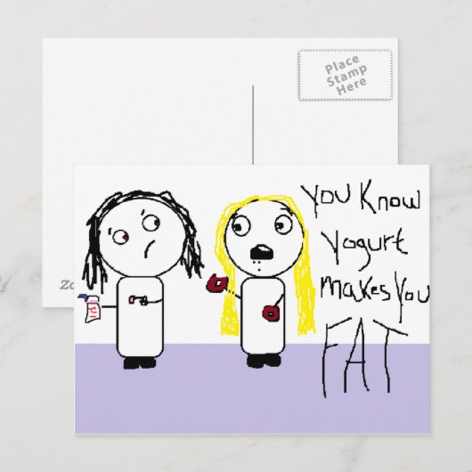 Die ene vriend... briefkaart (Voorkant / Achterkant)