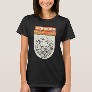 Die enorme bomen National Park Californische staat T-shirt