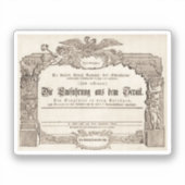 Die Entführung aus dem Serail (Mozart) Sticker (Voorkant)