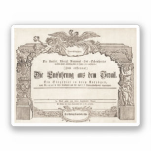 Die Entführung aus dem Serail (Mozart) Sticker