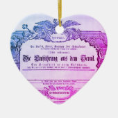 Die Entführung aus dem Serail Oper Amadeus Mozart Keramisch Ornament (Voorkant)