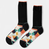 Die etwas anderen Socken - Abstrakt Sokken (Links)