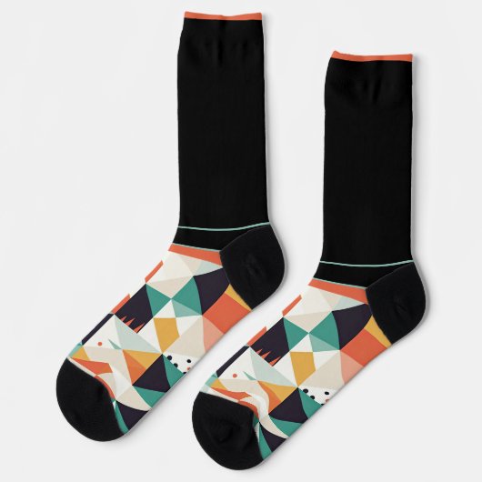 Die etwas anderen Socken - Abstrakt Sokken (Links)