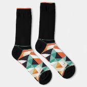 Die etwas anderen Socken - Abstrakt Sokken (Rechts)