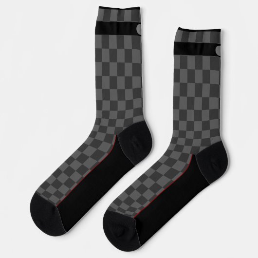 Die etwas anderen Socken - Karo Sokken (Links)