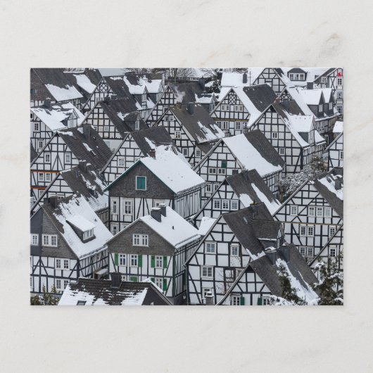 Die Fachwerkhäuser von Freudenberg im Siegerland Briefkaart (Voorkant)