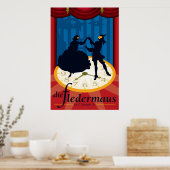 Die Fledermaus, Opera Poster (Keuken)