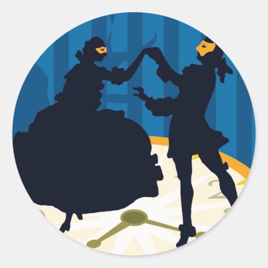 Die Fledermaus, Opera Ronde Sticker (Voorkant)