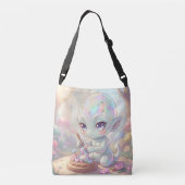 Die Galaxienwanderer des Nektars Crossbody Tas (Achterkant)