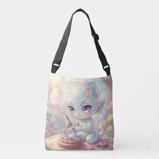 Die Galaxienwanderer des Nektars Crossbody Tas (Voorkant)