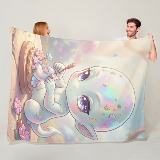 Die Galaxienwanderer des Nektars Fleece Deken (In situ)