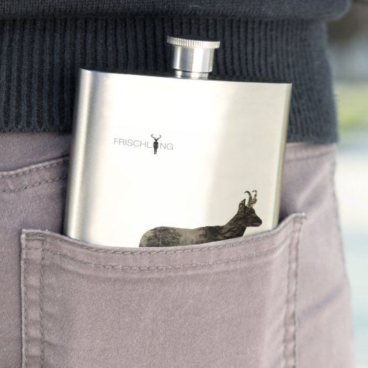 die gams heupfles (Voorbeeld)