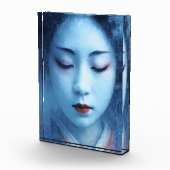 Die Geisha im Eis - Expressiv Fotoblokken (Rechts)