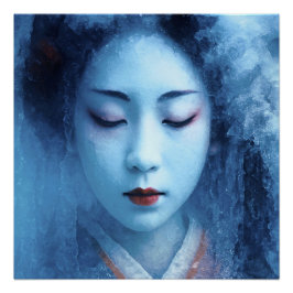 Die Geisha im Eis - Expressiv Perfect Poster