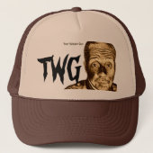 Die gespannen vent trucker pet (Voorkant)