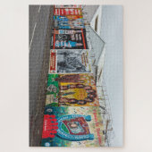 Die Graffiti in Belfast Irland Legpuzzel (Verticaal)