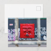 Die Graffiti in Belfast Irland Postkarte Briefkaart (Voorkant / Achterkant)